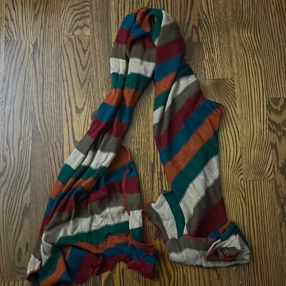 Striped Winter Scarf